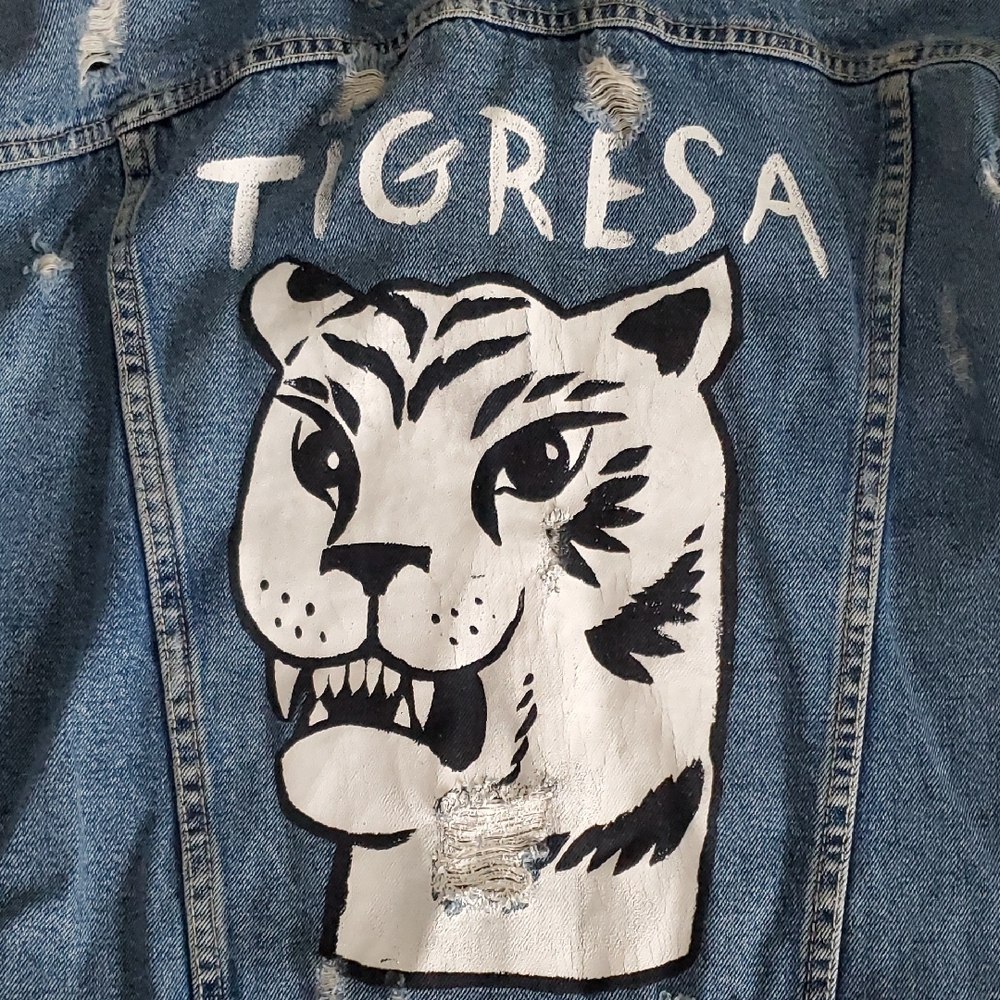Rare Zara TRF "Tigresa" Mercedes Bellido Artist Collab - Picture 12 of 16